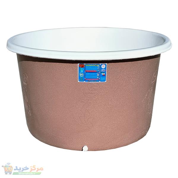وان حمام حجیم پلاستیک ماهرو لرستان مدل  گرد D2Layer