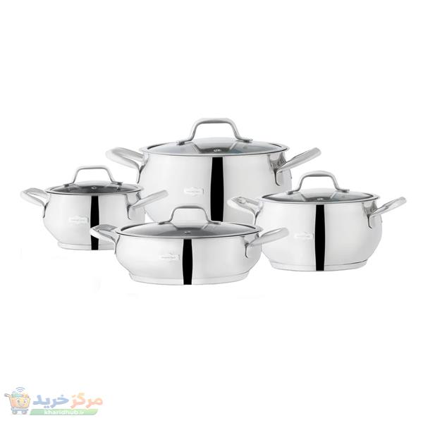 سرویس قابلمه 8 پارچه مادام کوکو مدل Vera Cookware Set