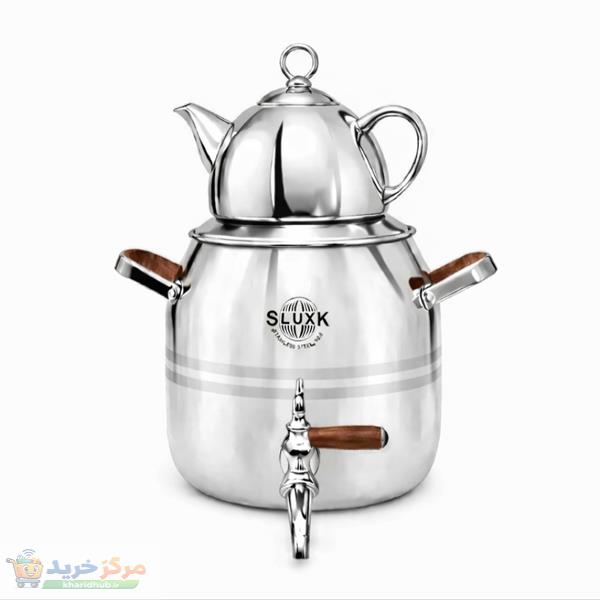 ست کتری و قوری اس لوکس کی مدل 9030 گنجایش کتری لیتر گنجایش قوری 2 لیتر