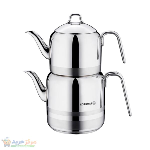 ست کتری و قوری کرکماز مدل A113 گنجایش کتری 2.8 لیتر گنجایش قوری 1.6 لیتر