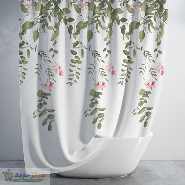 پرده حمام دلفین مدل 7184 سایز 180x200سانتی متر