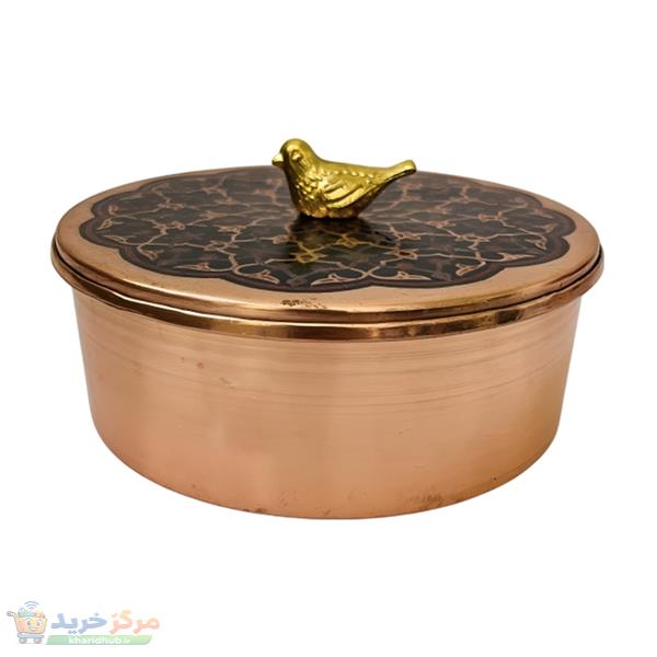 شکلات خوری مسی طرح سنتی کد ZH356.8