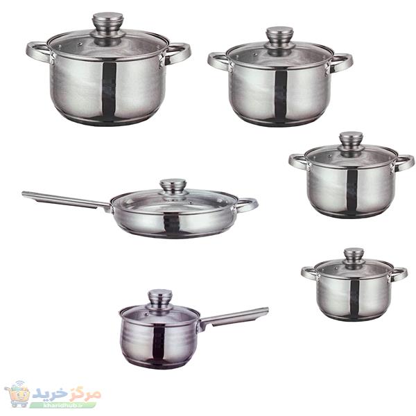 سرویس پخت و پز 12 پارچه کرکماز مدل STEEL_A878