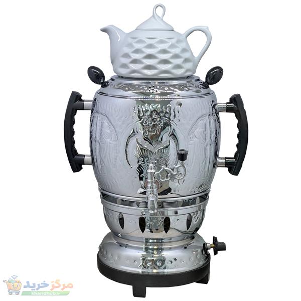 سماور گازی آکماز مدل سه کاره D60 ظرفیت 6 لیتر