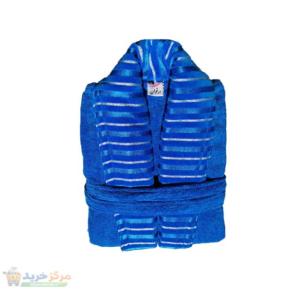 حوله پالتویی ارغوان طرح تن پوش نارسیس سایز 125