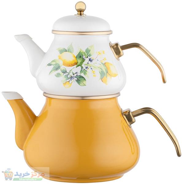 ست کتری و قوری مادام کوکو مدل Fourneville گنجایش کتری 2,220 لیتر گنجایش قوری 950 میلی لیتر