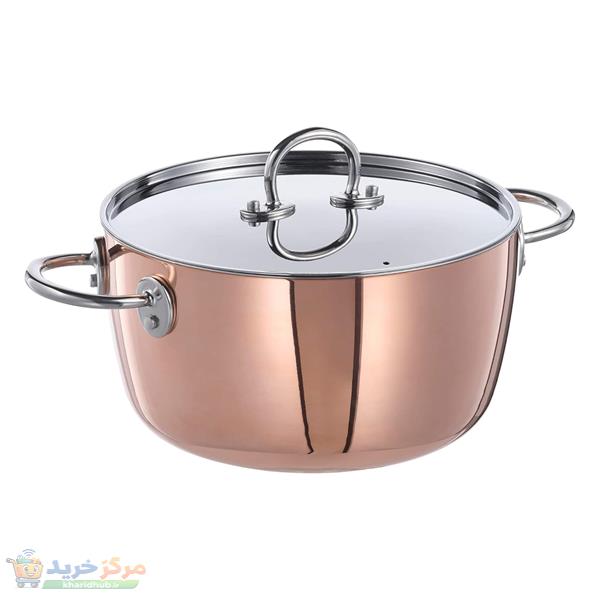 قابلمه استیل مدل Finmat Copper/Stainless Steel سایز 21