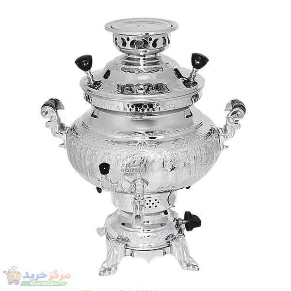 سماور گازی گلستان مدل G705 ظرفیت 7 لیتر