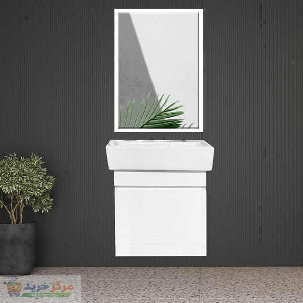 ست کابینت و روشویی مدل N33 به همراه آینه