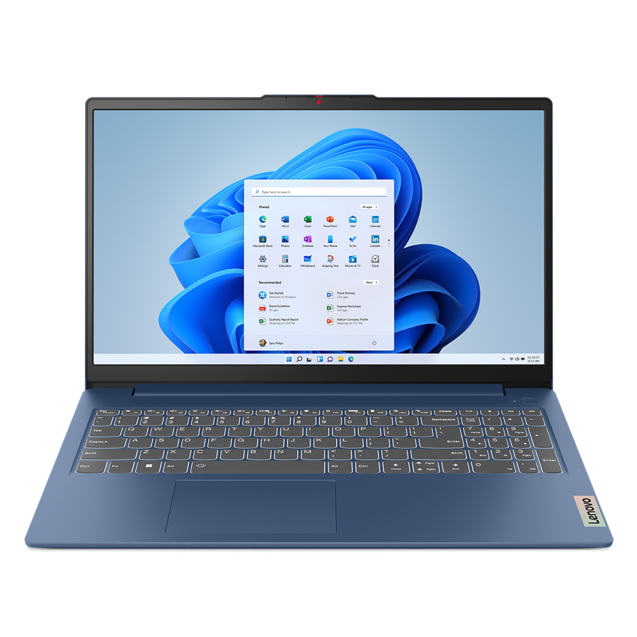 لپ تاپ 15.6 اینچی لنوو مدل Ideapad slim 3 15AMN8-R5 7520U-8GB LPDDR5 5500MHz-512GB SSD-IPS-W