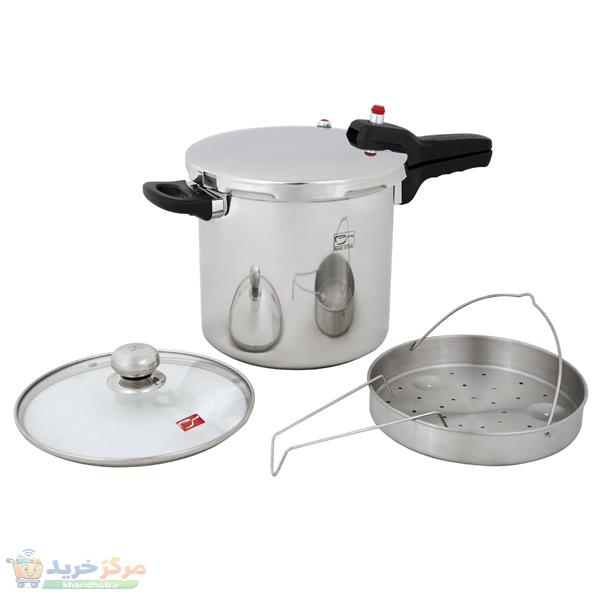 زودپز پارس استیل مدل کف سه لایه گنجایش 7 ليتر